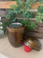 MÉTAL MARTELÉ - MARRON 1