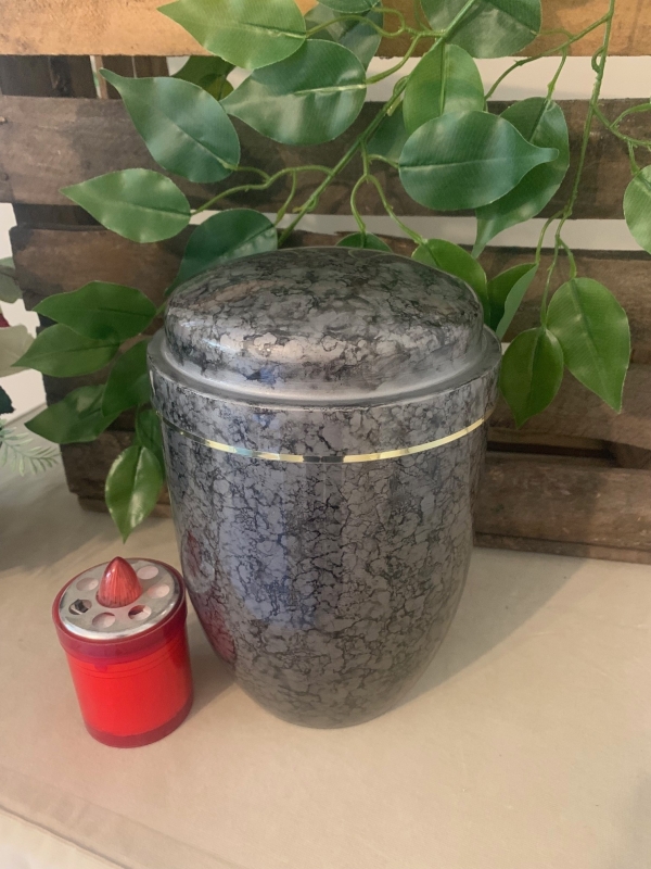 MÉTAL MARTELÉ - GRISE