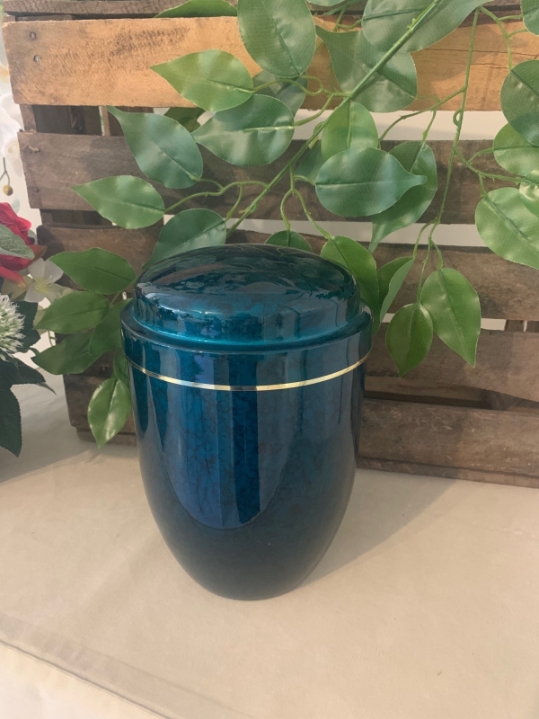 MÉTAL MARTELÉ - BLEU